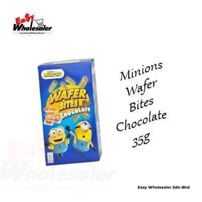 MINIONS WAFER BITES - CHOCOLATE