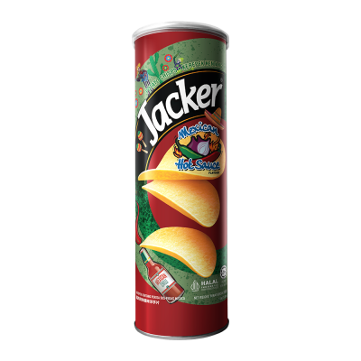 Jacker Mexican Hot Sauce Potato Crispy 110g