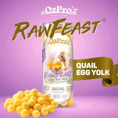 RawFeast Quail Egg Yolk 150g