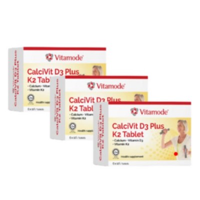 (SET OF 3) VITAMODE CALCIVIT D3 PLUS K2 60'S