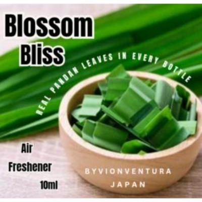 Blossom Bliss Pandan Leaves Air Freshner 10ml with Real Thailand Pandan Leaves in Every Bottle x 30