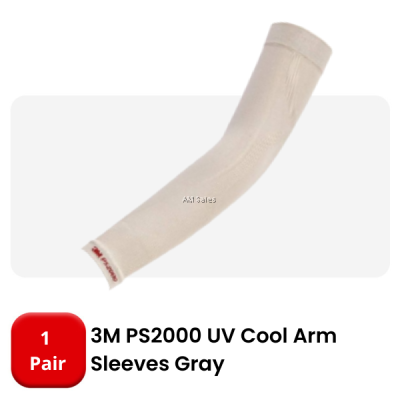 3M PS2000 UV COOL ARM SLEEVES - GRAY (1 PAIR)
