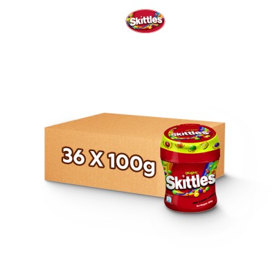 Skittles Biggie Bottle 100g x 36