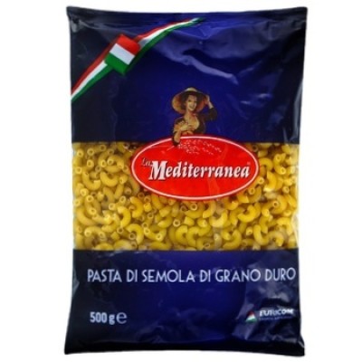 LA MEDITERRANEA CHIFFERI RIGATI (MACARONI) 500g x 24