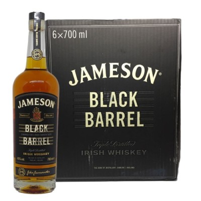 JAMESON BLACK BARREL 700ML x 6