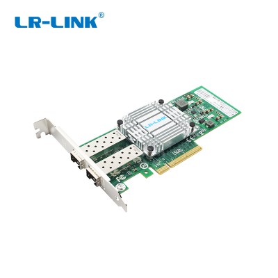 LR-LINK PCIe x 8 Dual port 10G SFP Ethernet Network Adapter PCIE Card (Intel 82599 Based) (LREC9802BF-2SFP+)