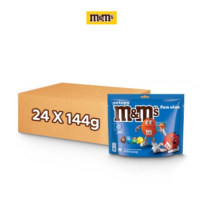 M&MS Crispy Fun Size 144g x 24