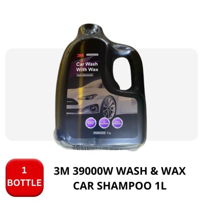 3M 39000W WASH & WAX CAR SHAMPOO (1L)