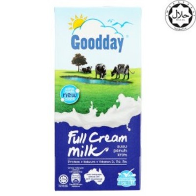 GOODDAY UHT Full Cream Milk (1L) (12 Units Per Carton) [KLANG VALLEY ONLY]