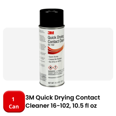 3M 16-102 QUICK DRYING CONTACT CLEANER (10.5 FL OZ or 298ML)