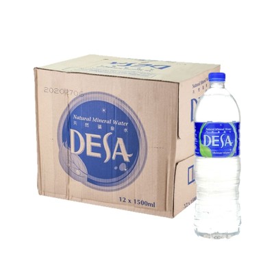 DESA MINERAL WATER 1.5L X 12 BOTTLES