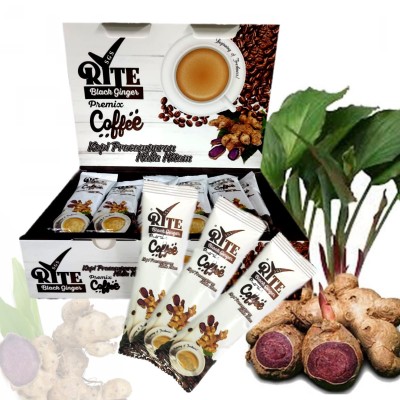 RITE BLACK GINGER PREMIX COFFEE 20G (20 SACHETS x 12 BOX)