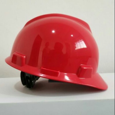 MSA (US) Safety Helmet - V-Gard Red