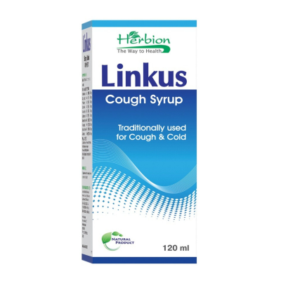 Herbion Linkus Cough Syrup for Cold and Cough Relief (120ml)