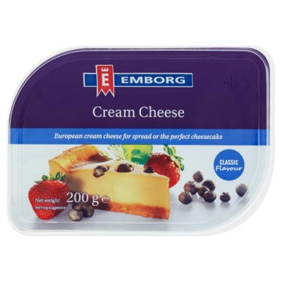 EMBORG CREAM CHEESE (1CTN X 12UNIT X 200G)