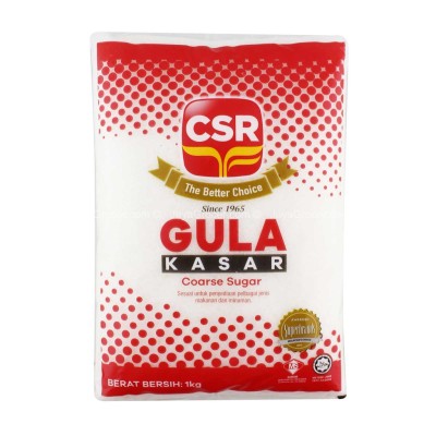 CSR Coarse Sugar 1kg [KLANG VALLEY ONLY]