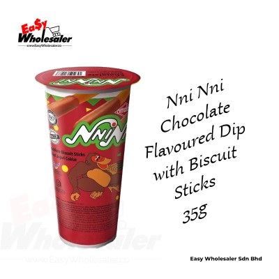 NNI NNI BISCUIT WITH CHOCOLATE DIP 35g
