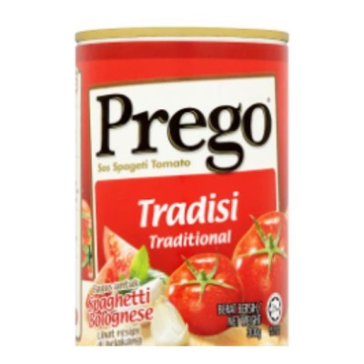 Prego TRADITIONAL SPAGHETTI SAUCE 300 gm [KLANG VALLEY ONLY]