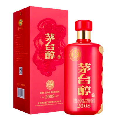 Kweichow Moutai Chun 2008 (53%) 500ml x 6