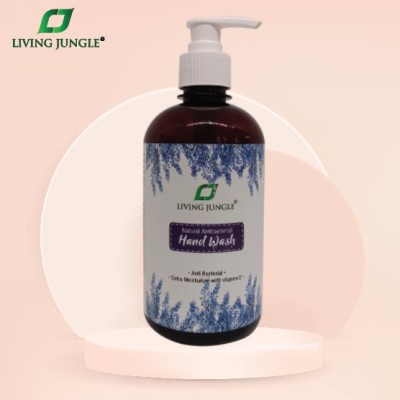 Hand Wash Natural Antibacterial Lavender 500ml   Pencuci Tangan Living Jungle