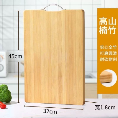 Eternals Cutting Board with Stainless Steel Handle, Non-Slip Kitchen Chopping Board BPA Free, Eco-Friendly 1.8cm thick