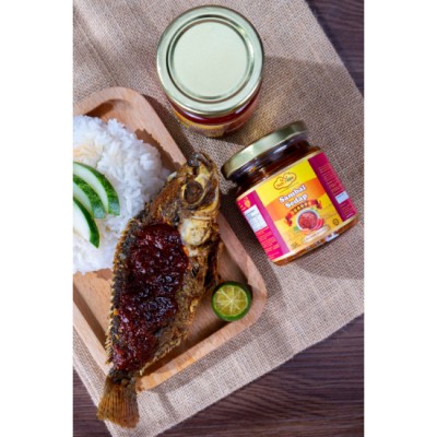 Man Fook Halal Sambal Sedap (180g x 24 jars)