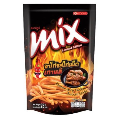 Mix Spicy Korean Chicken Tasty Stick 48 x 60g