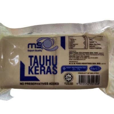 Tofu Firm Tauhu Keras (MSM) [12pcs pkt] [KLANG VALLEY ONLY]