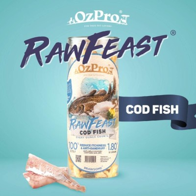 RawFeast Cod Fish 51g
