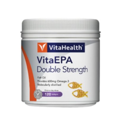 VITAHEALTH VITA EPA DOUBLE STRENGTH FO 120S