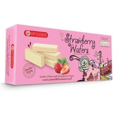 Strawberry Wafers 24 x 120g