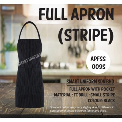 Full Apron Small Stripe APFSS009S