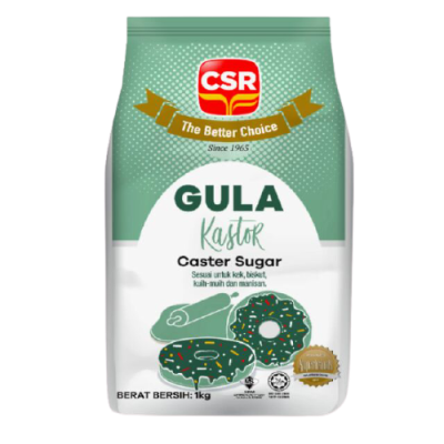 CSR Castor Sugar 1kg [KLANG VALLEY ONLY]