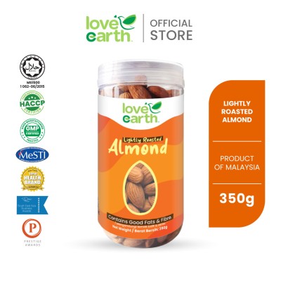 Lightly Roasted Almond 350g