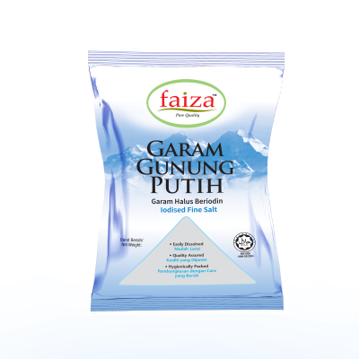 FAIZA WHITE ROCK SALT 250G