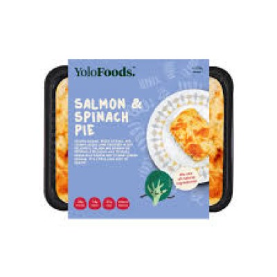 Salmon and Spinach Pie - REGULAR (350g)