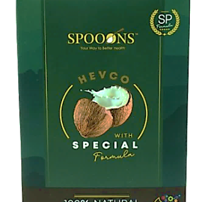 SPOONS SP HEVCO Coconut Oil (5ml x 40 Sachets) (7x Higher Polyphenols)