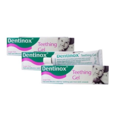 (SET OF 3) DENTINOX TEETHING GEL 15G