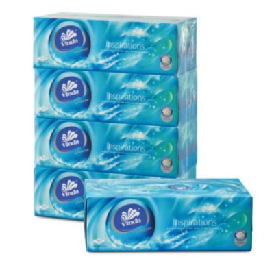 Vinda Deluxe Box Pack Facial Tissue 100s x 4 [KLANG VALLEY ONLY]
