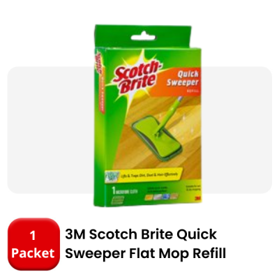3M SCOTCH-BRITE QUICK SWEEPER FLAT MOP REFILL