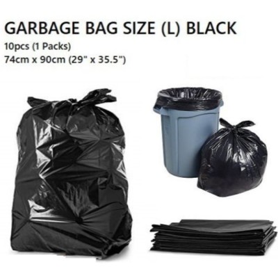 Garbage Bag Plastik Sampah SIZE L 74cm x 90cm [KLANG VALLEY ONLY]