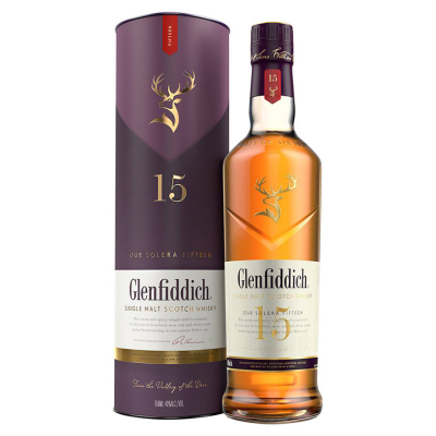 Glenfiddich 15YO (40%) 700ml x 12