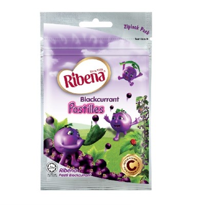 24 x 12 x 20s Ribena Ziplock Pastille - Regular