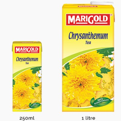 MARIGOLD UHT ASIAN DRINK 250ML - CHRYSANTHEMUM TEA (1CTN X 24 UNIT X 250ML)