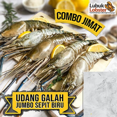 UDANG GALAH JUMBO 1KG (4-6 pcs)