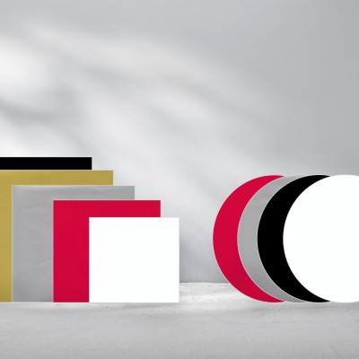 11" Square Red Cake Board [2.7MM thick]