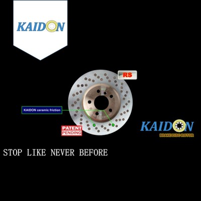 Honda CRV disc brake rotor KAIDON (REAR) type "RS" spec
