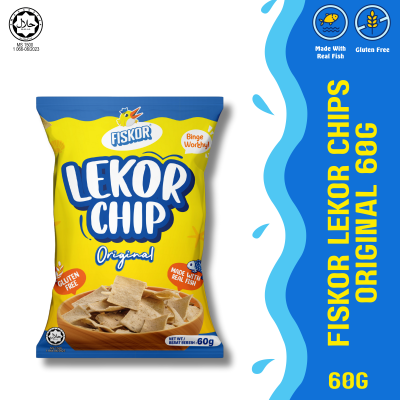 FISKOR LEKOR CHIPS, ORIGINAL 60G x 24