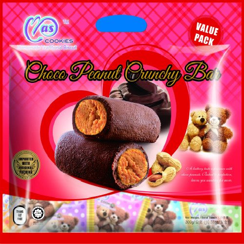 MAS 04 - Choco Peanut Bar (24 Units Per Carton)
