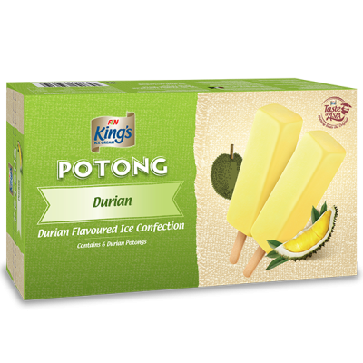 KING'S POTONG DURIAN MULTIPACK( 1CTN X 12PACK X 6PCS X 60ML )